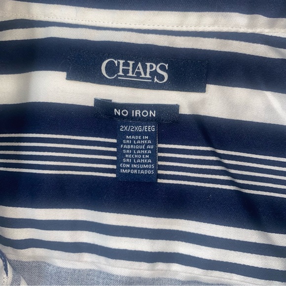 Chaps Ladies Button Down Blouse - 2XL NWT - Picture 5 of 5